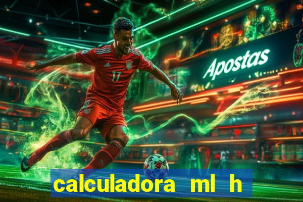 calculadora ml h para mcg kg min